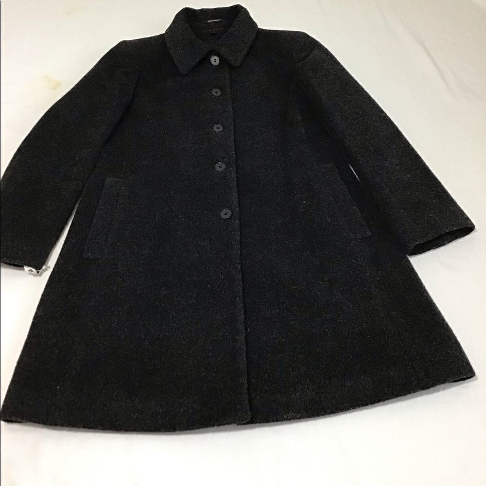 Anne Klein Single Breasted Wool/Mohair Walker Coat Good PreOwned Condition Sz 10 - Picture 5 of 15